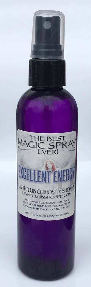 LightClub's Energy Spray - All Natural - Boost - Healing - Refresh - Cleansing