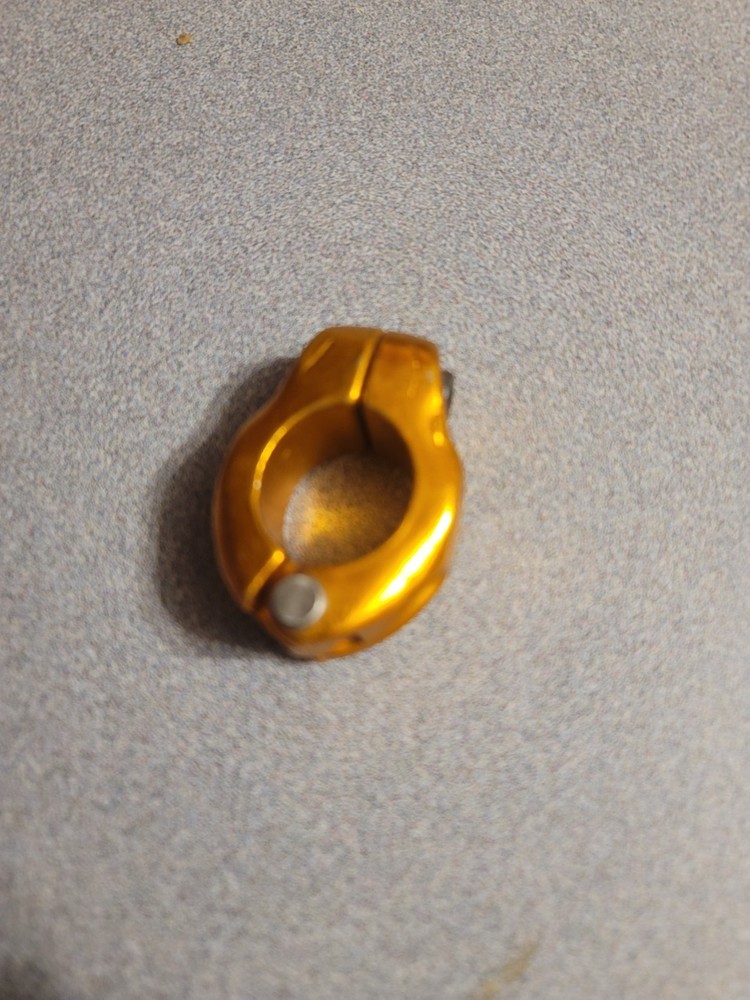 MX HINGED SEAT POST CLAMP 25.4mm (1") GOLD
