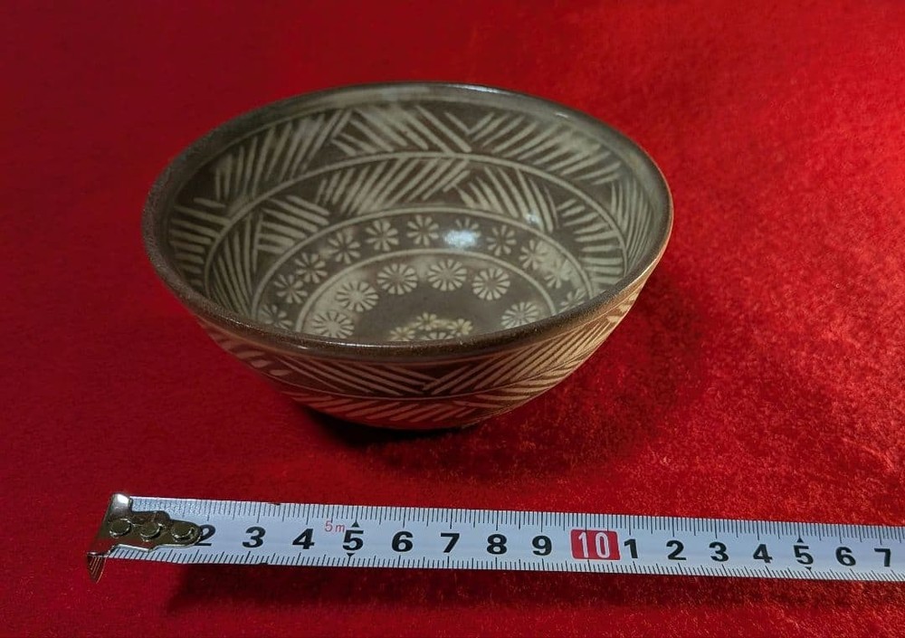 Tea Utensils Mishima hand