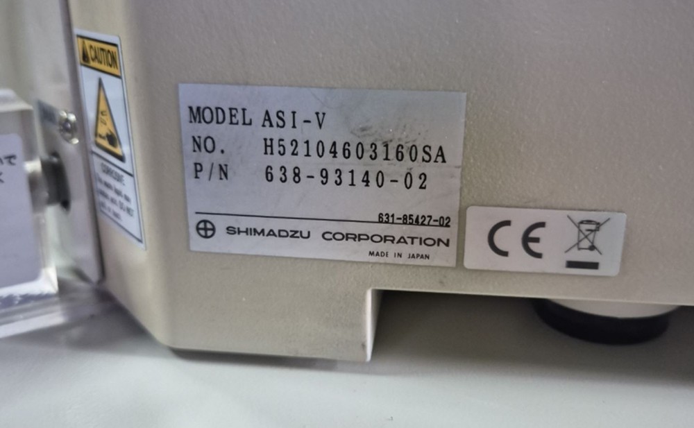 Shimadzu TOC-V CPH and ASI-V