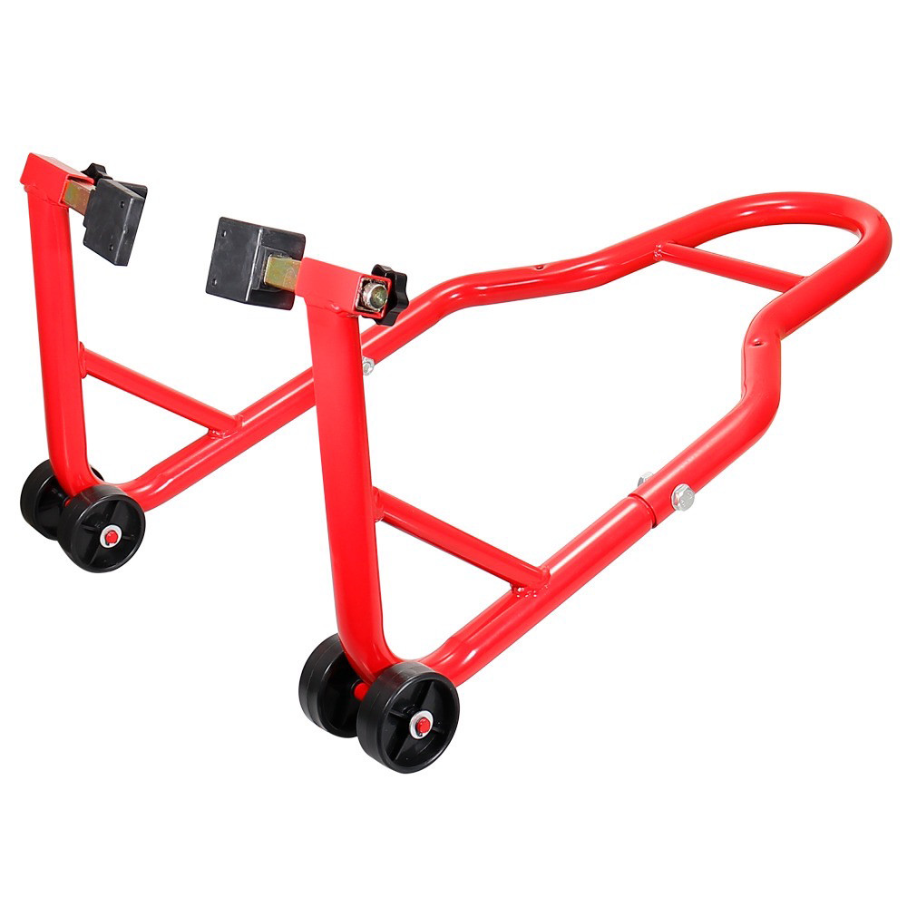Motorcycle Extra Heavy Duty Rear Red Paddock Stand