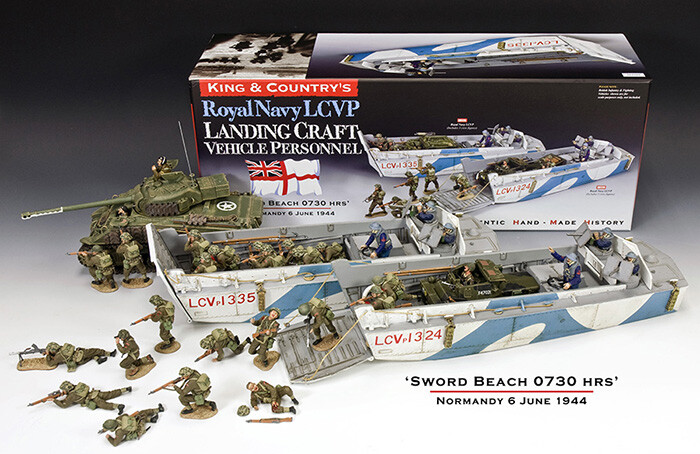 KING & COUNTRY D DAY DD353 BRITISH KNEELING READY NO BASE