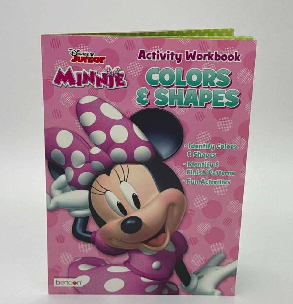 Disney Minnie Mouse Activity Workbook - Colors & Shapes
