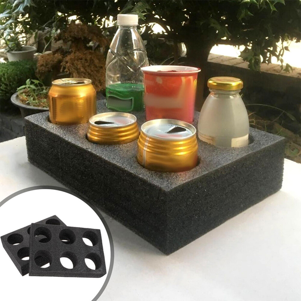 2PCS Practical Cup Carrier Tray Cup Fixing Holders Beverage Packing Boxes