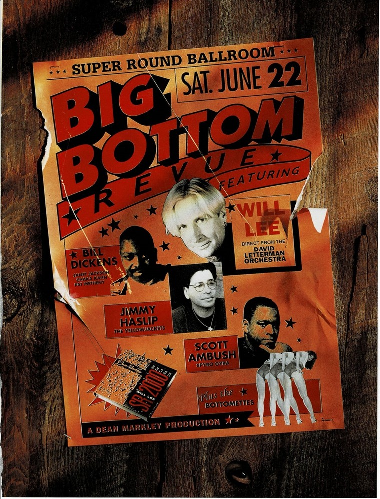 Dean Markley Strings - Will Lee / Bill Dickens / Haslip / Ambush - 1996 Print Ad