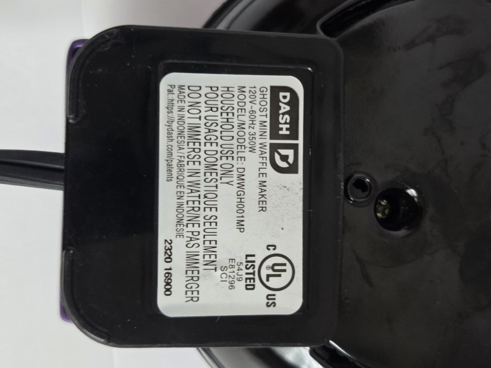 2 - DASH Pineapple & Ghost Mini 4" Waffle Maker Non-Stick Cooking Surface