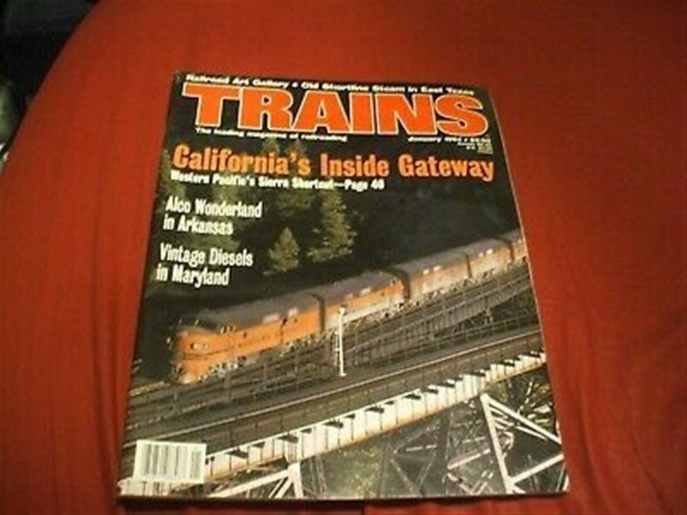 TRAINS RAILROAD Magazine - January 1994