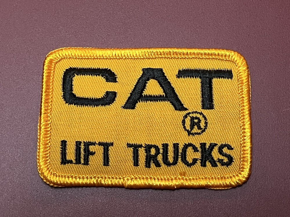 Vintage “CAT LIFT TRUCKS” Souvenir Patch