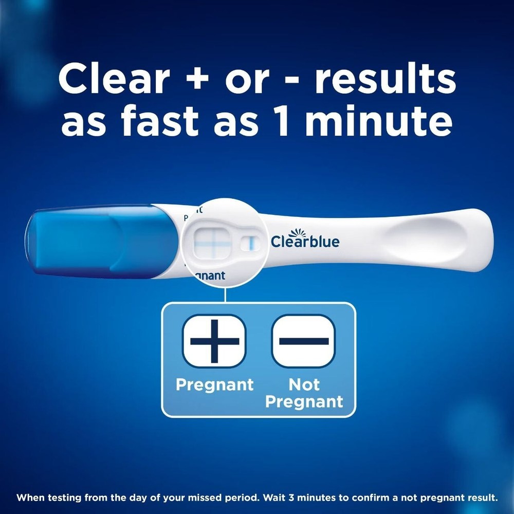 Clearblue Pregnancy Test, Rapid Detection