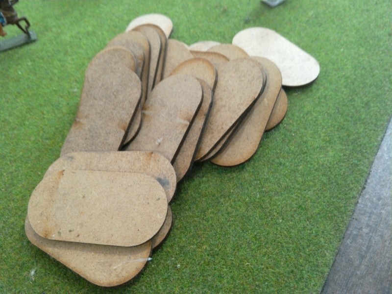 Currently popular composite bases for cavalry, as shown