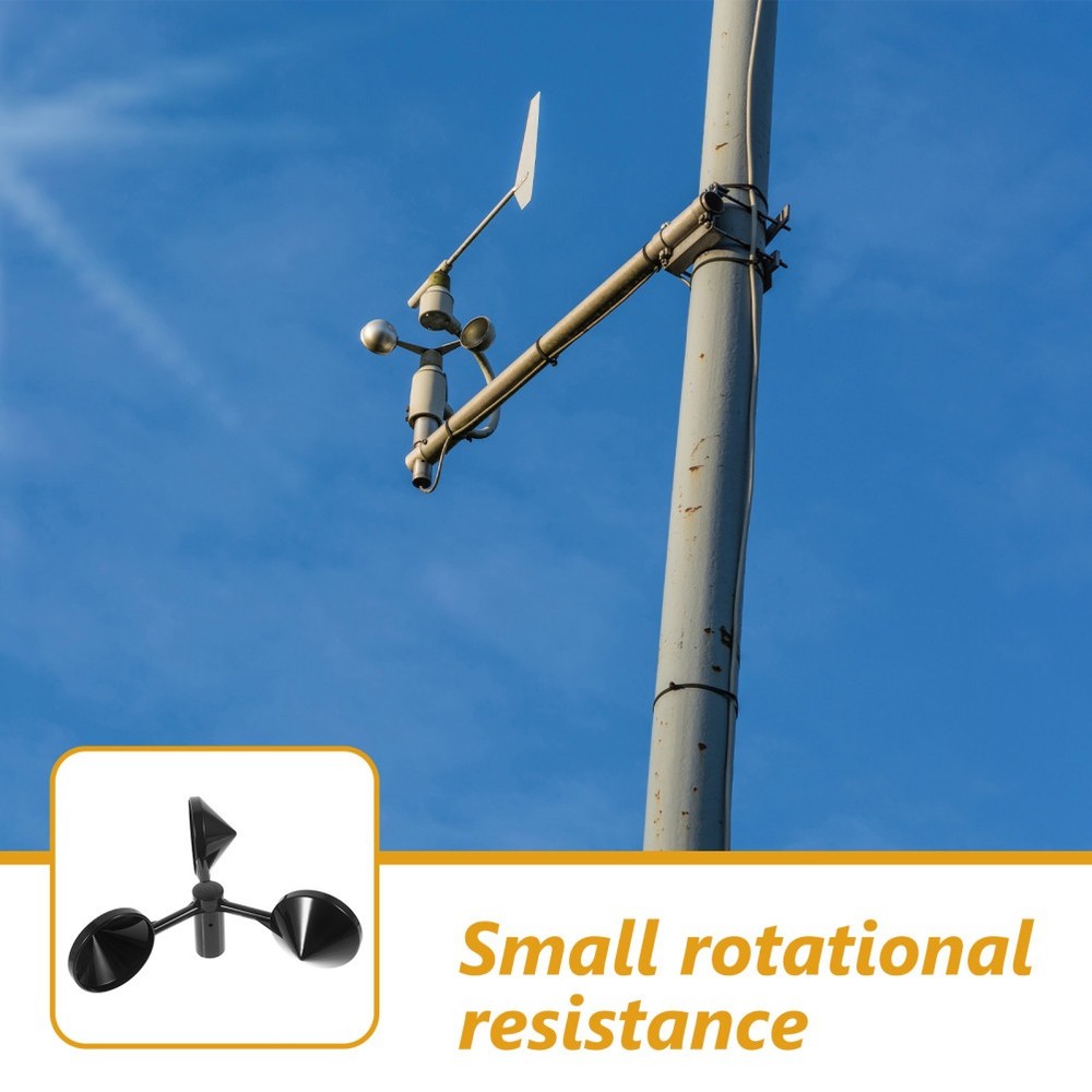 Wind Speed Anemometer Replacement Cup Wind Measurement Sensor