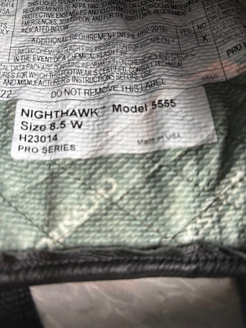 PRO Series NightHawk BT5555 First Responder Boots