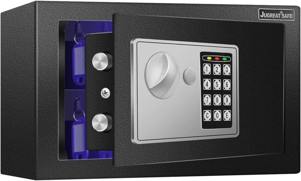 80 Keys Cabinet W/ Sensor Light,Electronic Key Safe,Pin Code Keyless Storage Box