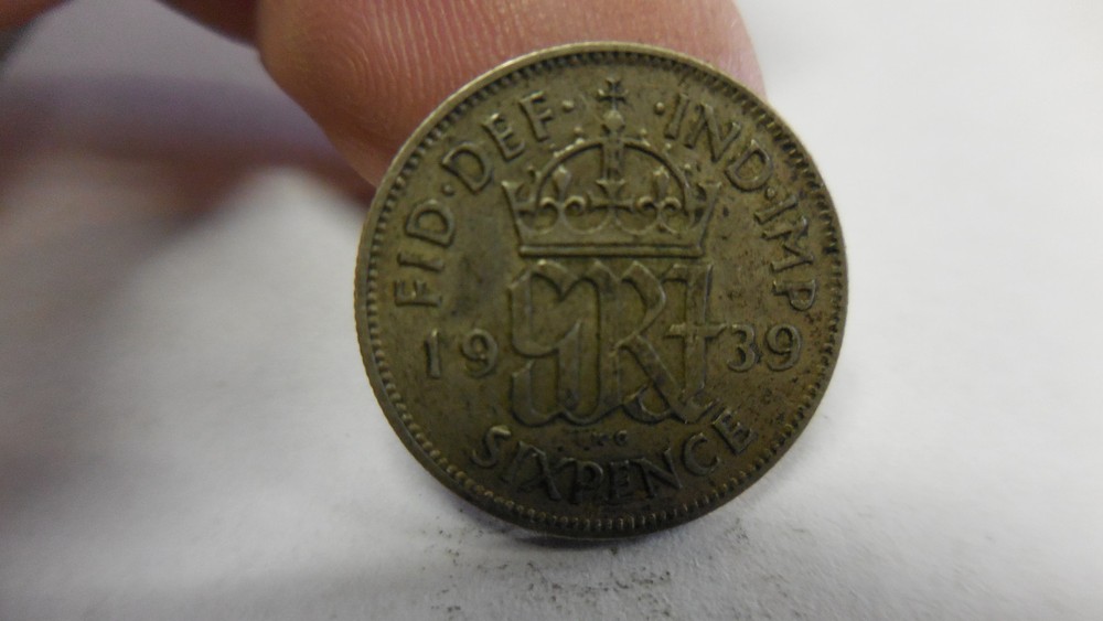 1939 Great Britain Six Pence