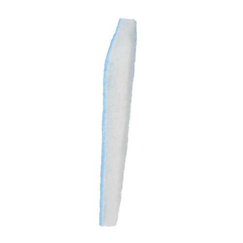 HVAC/Air Filter Media Roll, Blue/White MERV6 Polyester Media