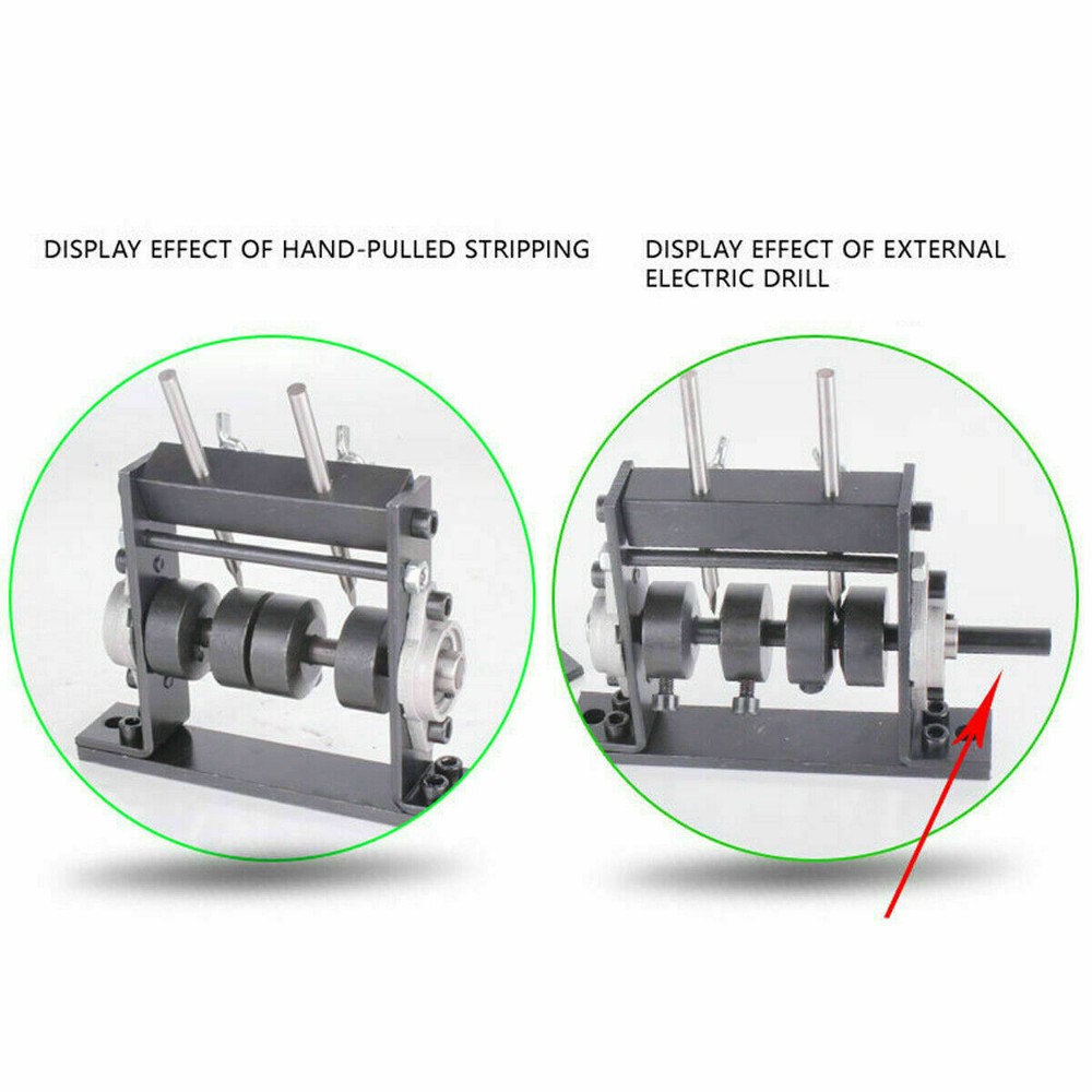 1-30mm Copper Wire Stripping Machine Cable Stripper Scrap Metal Recycle Tools
