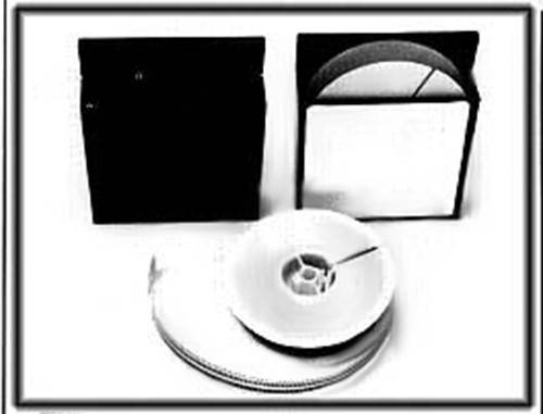 200 16mm Black Plastic Microfilm Boxes - Free Shipping