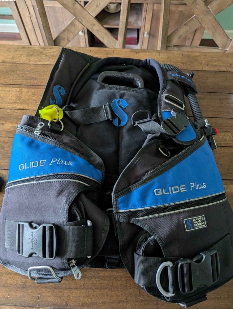 ScubaPro Glide Plus BCD - XL Blue Fantastic