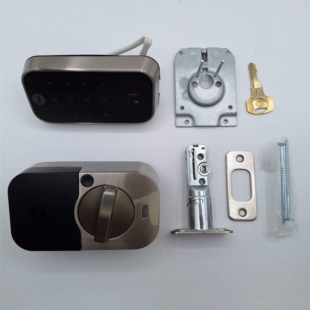 Yale Security Assure Lock 2 Satin Nickel Keyed Smart Entry Door Lock *NO MODULE*
