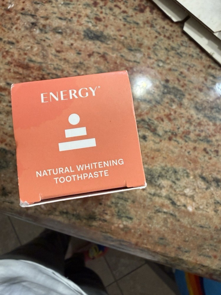 Better & Better Energy Fresh Mint Tooth Paste New Sealed