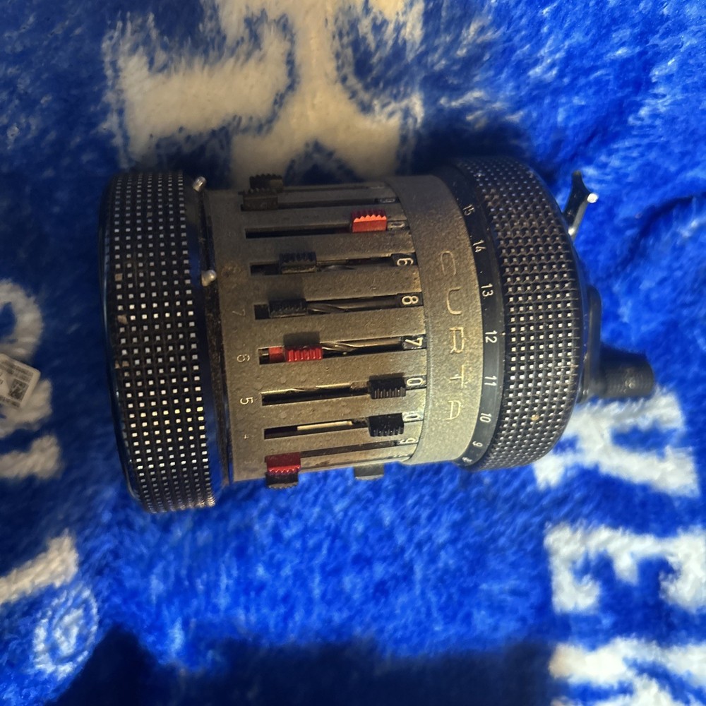 Curta Mechanical Calculator Type 2 Serial 514428
