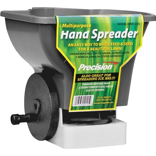 Precision Handheld Broadcast Spreader, 6-Lb. Capacity, Model# HHBS-125