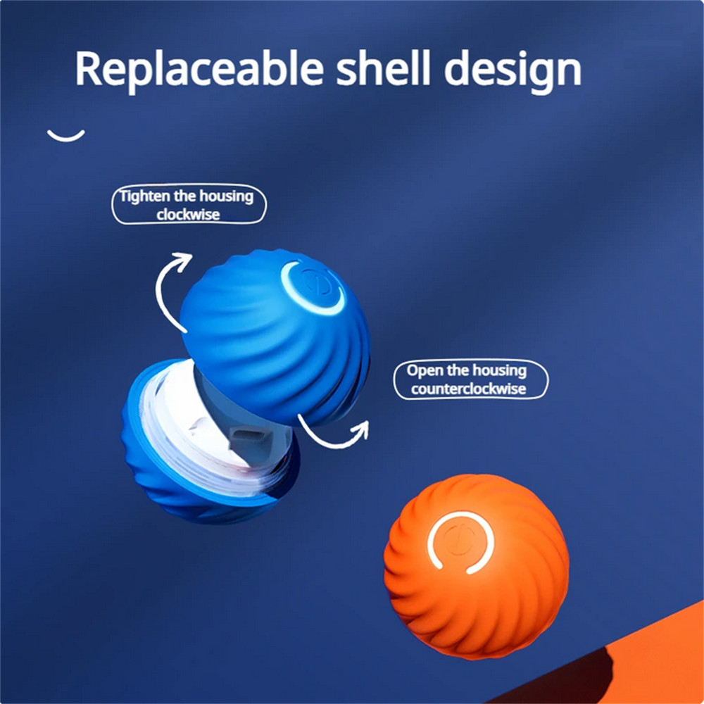 Gravity Jump Ball Toy Replacement Shell TPR Diameter 52mm Dog Plaything