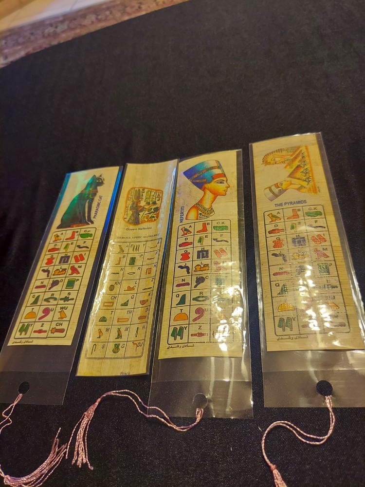 whesale set of 12 papyrus bookmarks