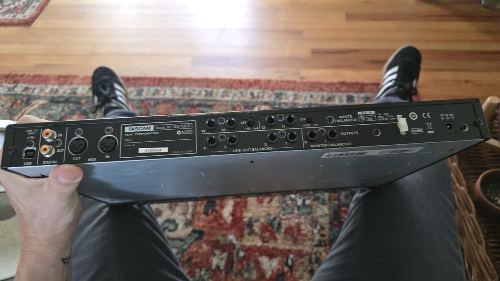 Tascam US-1800 Analog Recording Interface