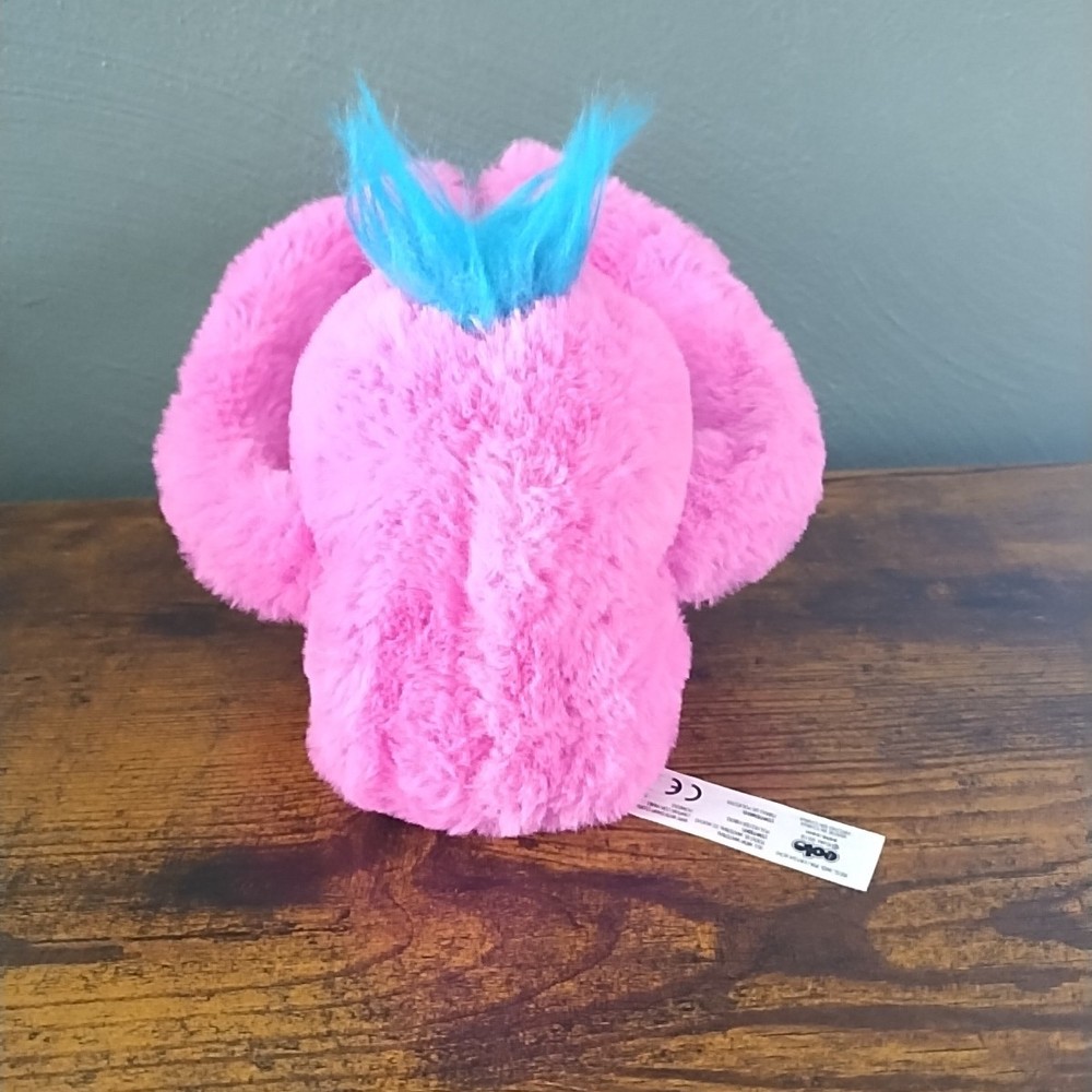 2019 EOLO Interactive Pink Hanging Monkey Sings Talks Plush Stuffed Toy