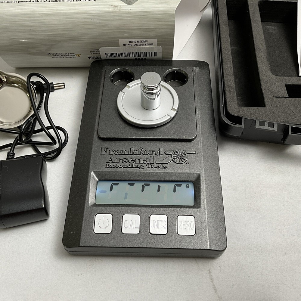 BAD SCREEN? Frankford Arsenal Reloading Tools Precision Powder Scale