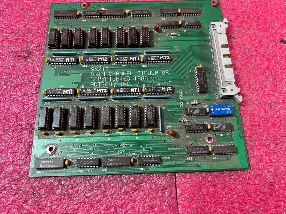 ADTECH SX/12 DATA LINK SIMULATOR Board 7077-09-02NC
