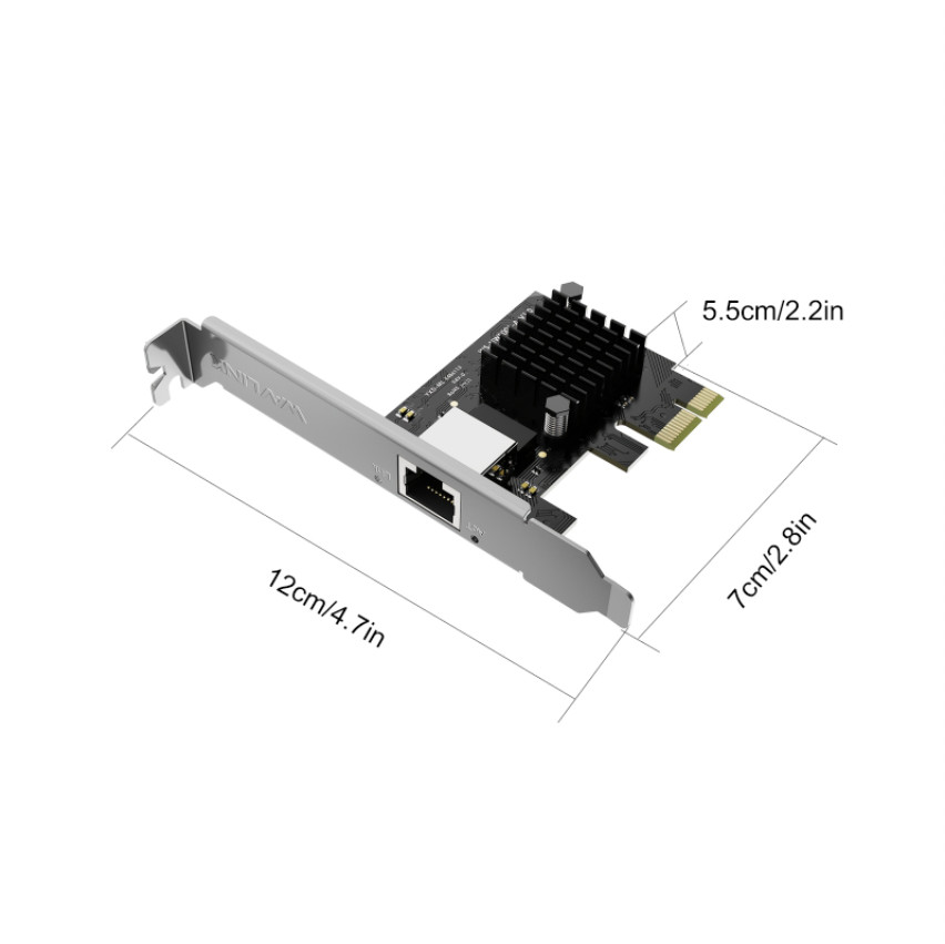 1G PCIe Network Card RTL8111H 1000Mbps Ethernet Adapter for Windows/Linux