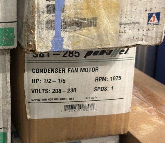 Parallel S81-281 Fan Motor