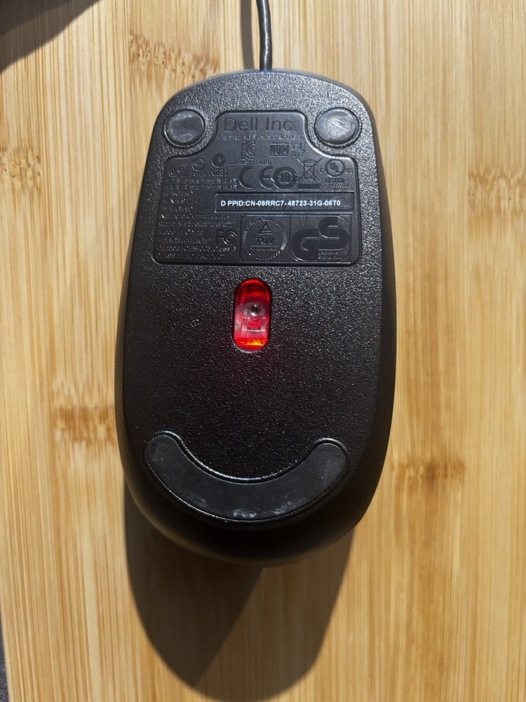 Usb Dell Wired Optical Mouse