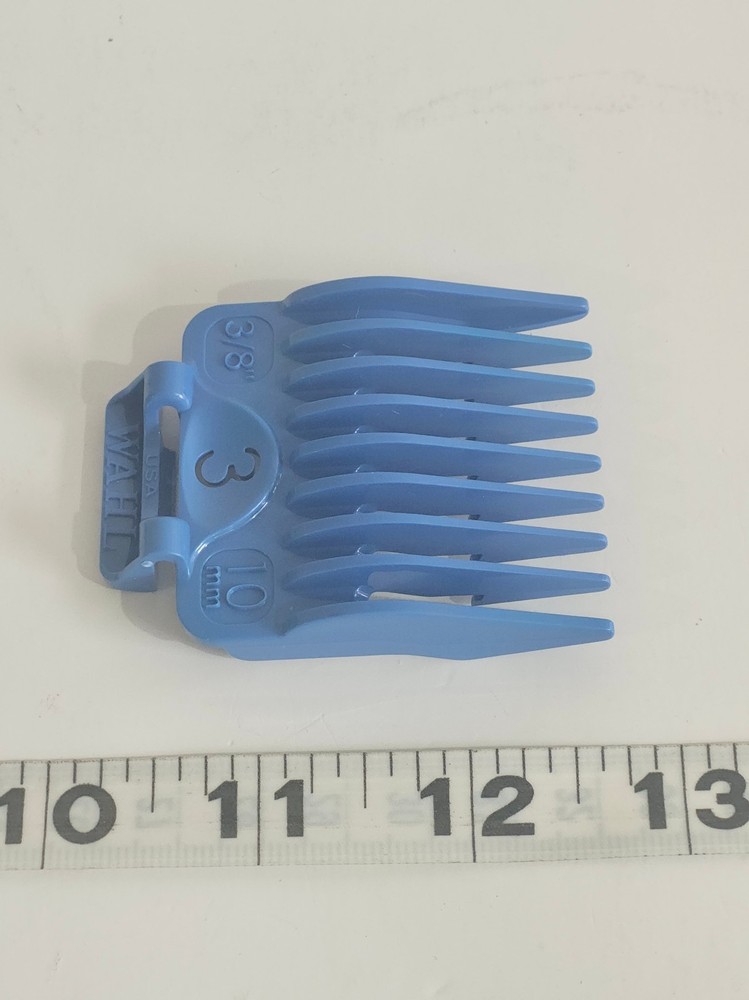 WAHL Color Pro #3 Guide Comb 3/8" (10mm) BLUE Replacement