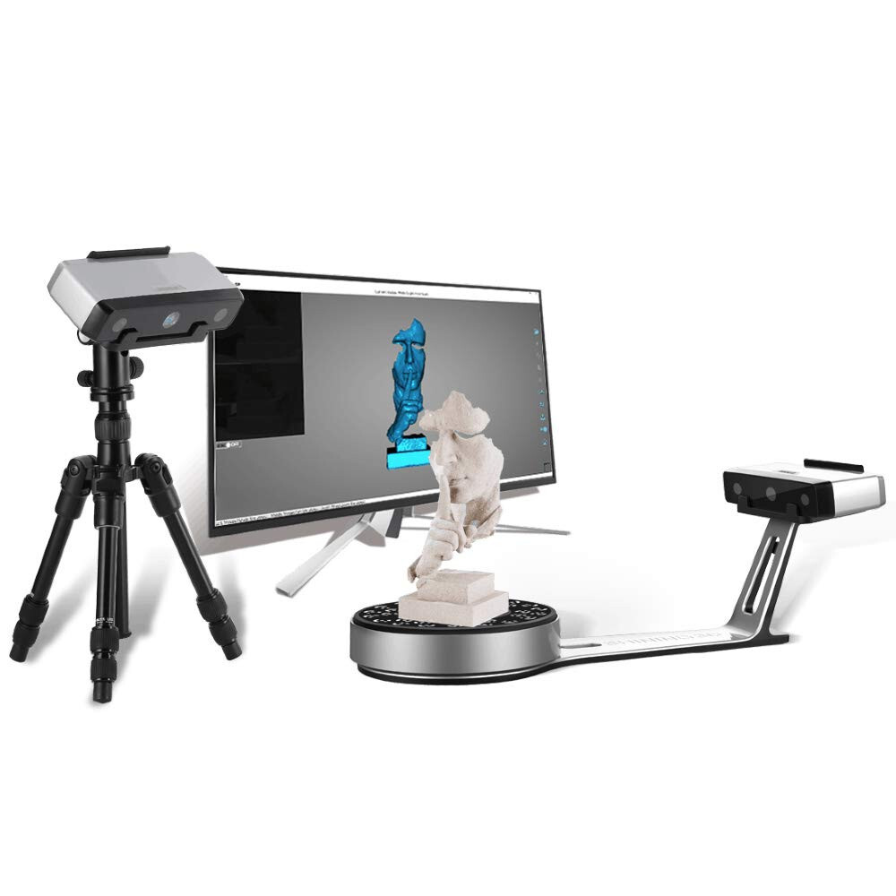 2024 EinScan SP V2 Desktop 3D Scanner Dual Scan Mode Tripod, MacOS and Window