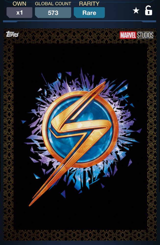 Topps Marvel Collect! 2022 Ms. Marvel Emblems Gold RARE SET + AWARD | DIGITAL