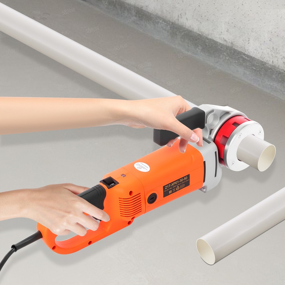 Handheld Electric Pipe Threader Threading Machine W/6 Pipe Cutter 1/2" - 2" USA