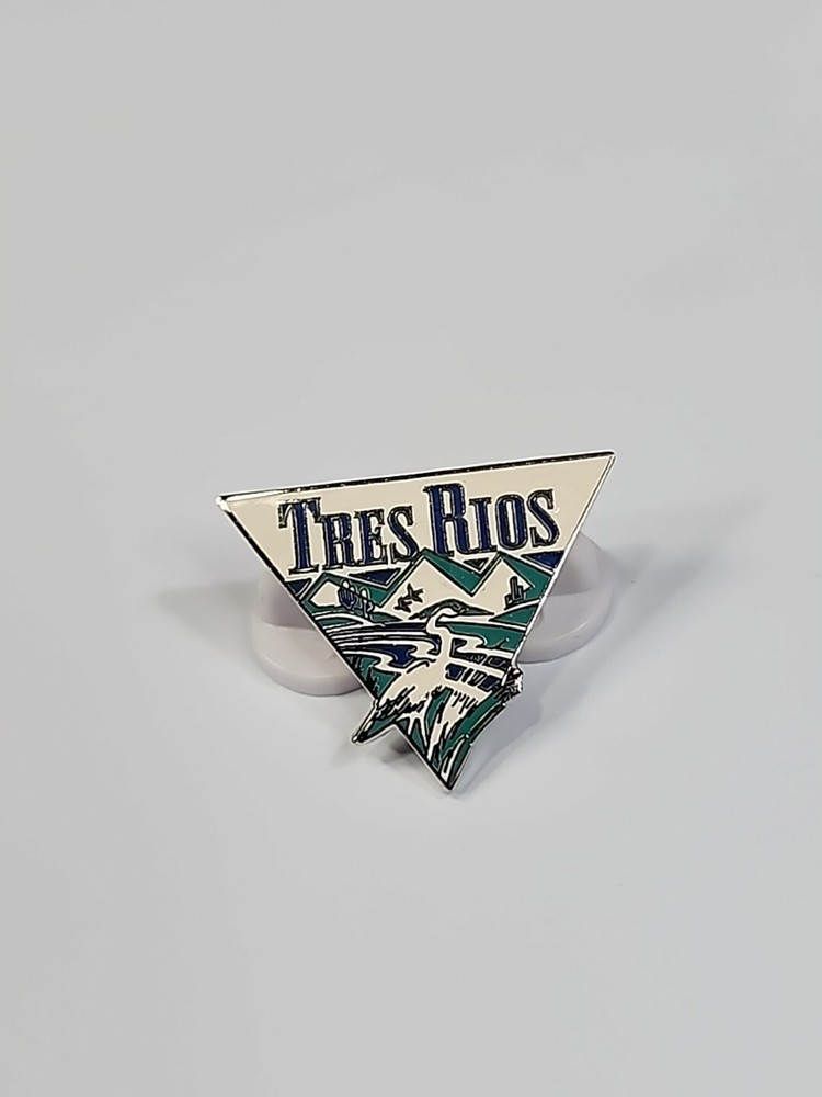 Tres Rios Brazil Lapel Pin Three Rivers