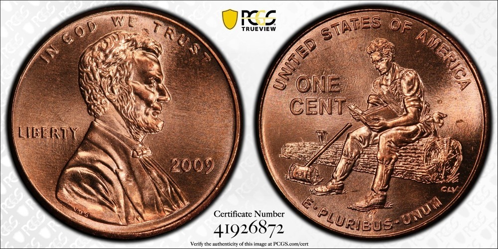 2009 PCGS MS66RD Formative Years DDR FS-801 Lincoln Cent with Gold Shield