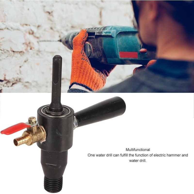Electric Hammer Water Drill Adapter Pure Copper Efficient Multi-Purpose Tool New