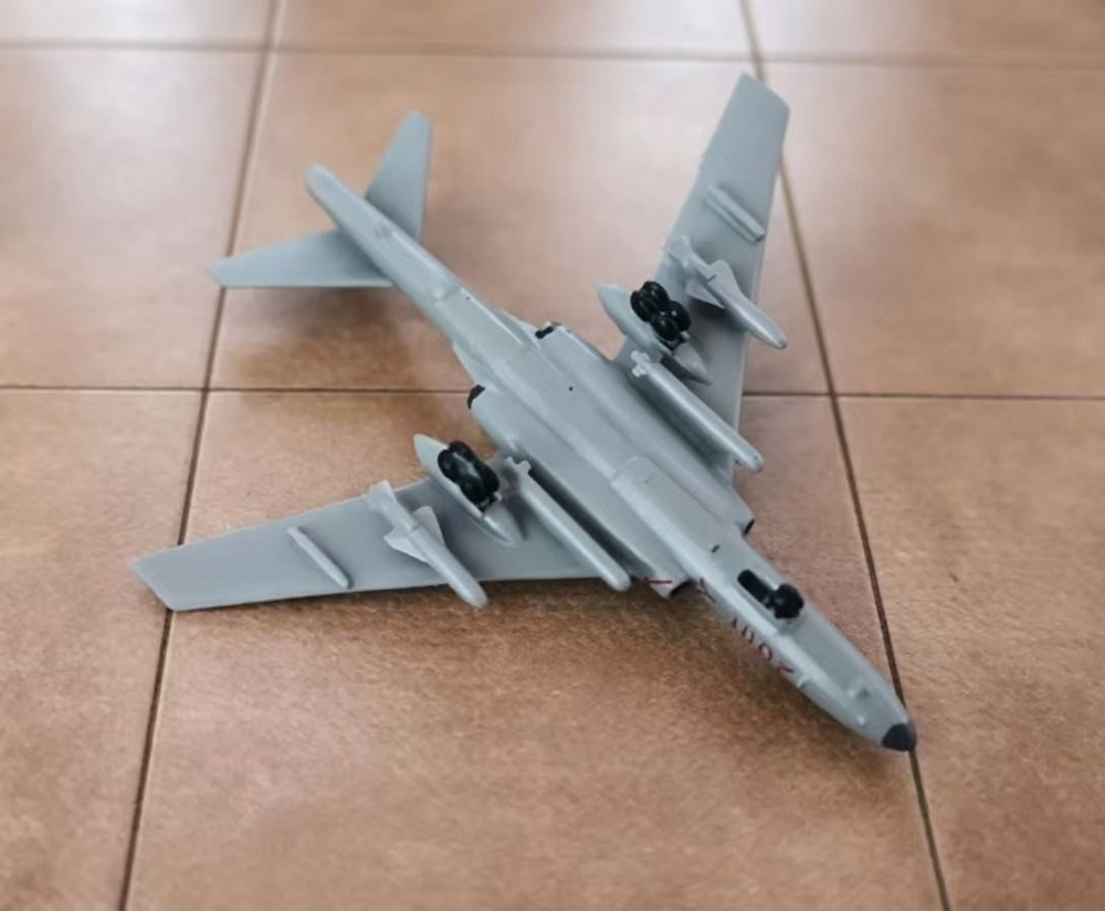 1/700 PLA H-6K Medium-Range Strategic Bomber 3D Printed Finished Model
