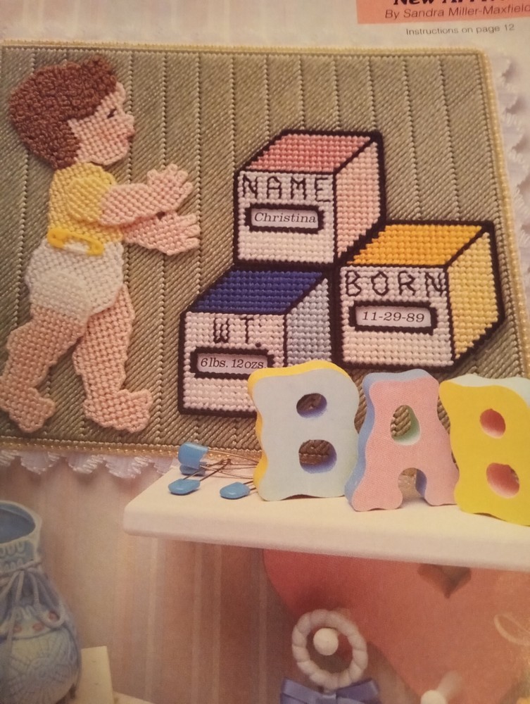 Spring Easter Baby Plastic Canvas Patterns plastic canvas pattern Magazine