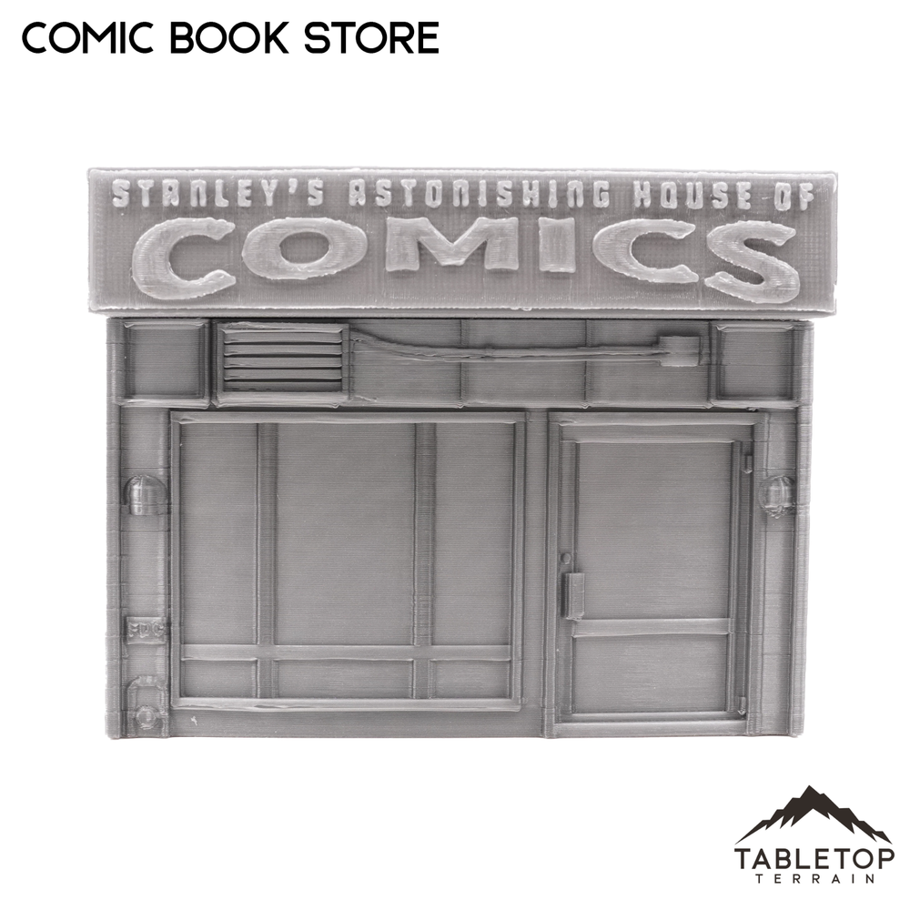 Comic Book Store - Marvel Crisis Protocol Building - Tabletop Terrain MCP