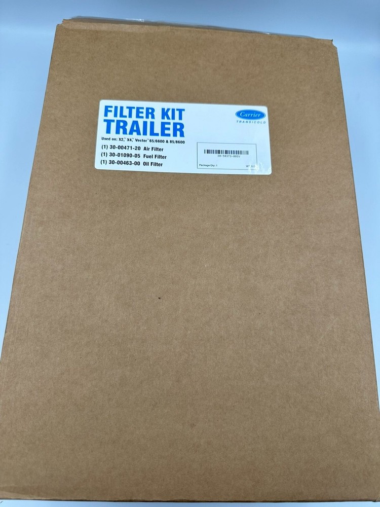 Carrier Reefer 2100A, 2500A, 7300 & 7500 Unit Filter Kit, Filterr Kit Trailer