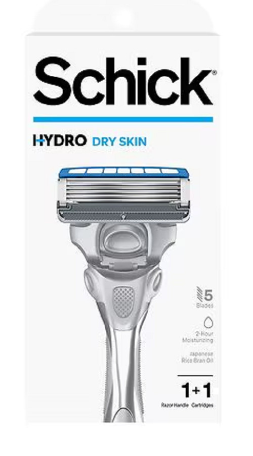Schick Hydro 5 Razor Handle + 1 Refill Cartridge