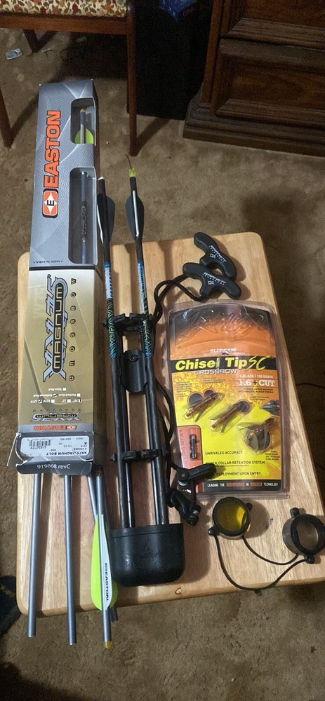 Barnett Crossbow With Target And Arrows