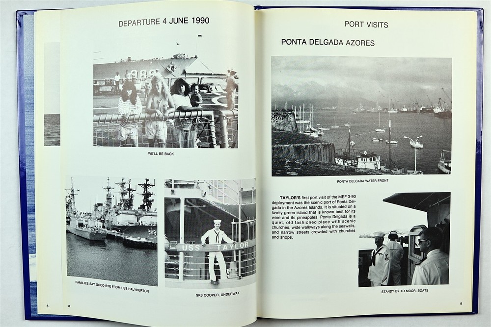 USS Taylor (FFG-50) 1990 Deployment Cruise Book