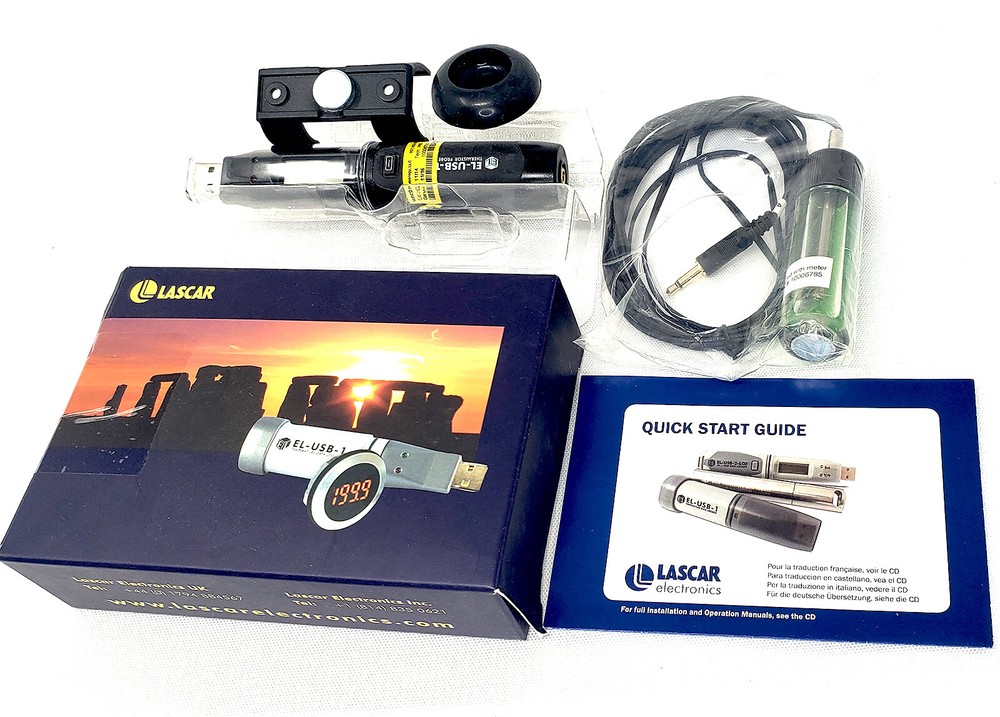 Lascar Probe USB Data Logger with LCD Display | EL-USB-TP-LCD Temperature New